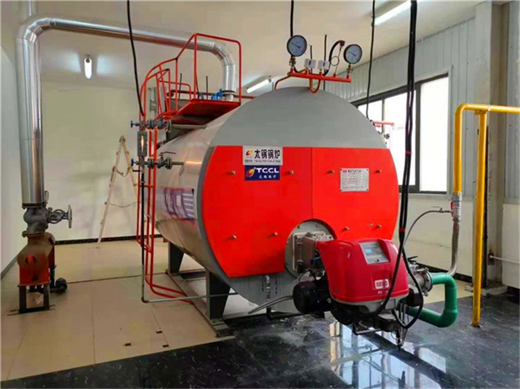 Fire Tube Industrial Fuel Gas Hot Water Boiler for Hotel