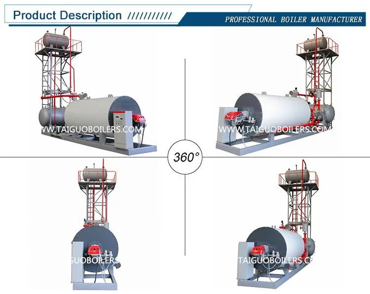 China Factory Supply 3600000kcal Gas Fuel Heat Transfer Thermal Oil Organic Heat Carrier Boiler