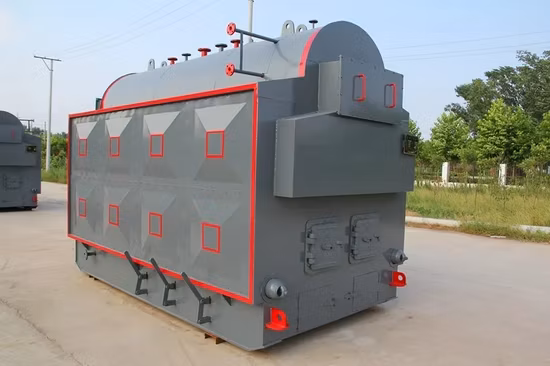 Alimentation d'usine avec manuel d'utilisation Chaudière à vapeur à charbon industrielle avec économiseur 1e 2 tonnes/heure 6 tonnes/heure