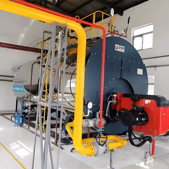 Dzl1, 2, 4, 6, 8, 10 tonnes charbon industriel horizontal/coque/tube de feu/biomasse/cosse de riz/noix de coco /bagasse/granulés de bois/bois solide prix de la chaudière à vapeur électrique