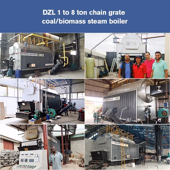 Prix ​​​​du fabricant de la Chine Dzl Dzh Szl 1 à 40 tonnes de charbon automatique de la biomasse des copeaux de granulés de bois Log Fired Chain Grille Stoker Chaudière à vapeur industrielle pour la vente